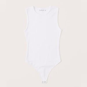 Cotton Seamless Fabric Crew Tank Bodysuit